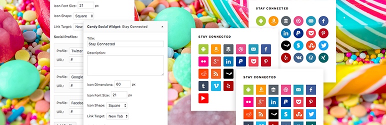 Candy Social Widget