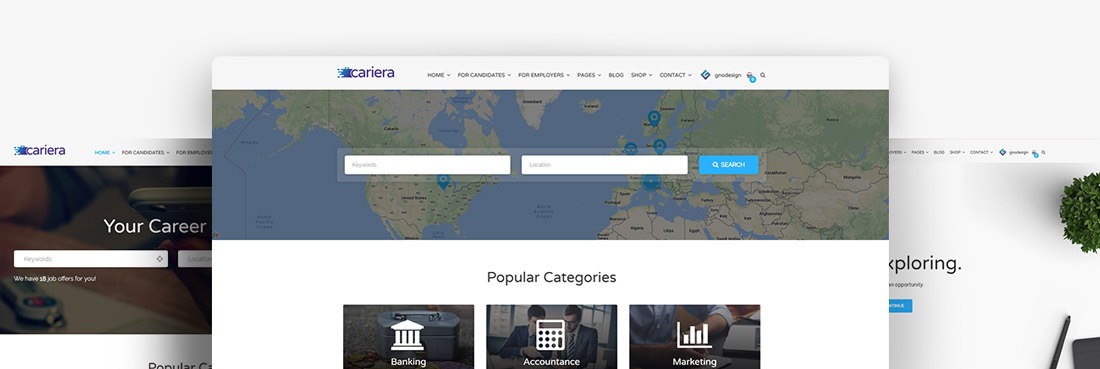 Cariera Job Board Theme