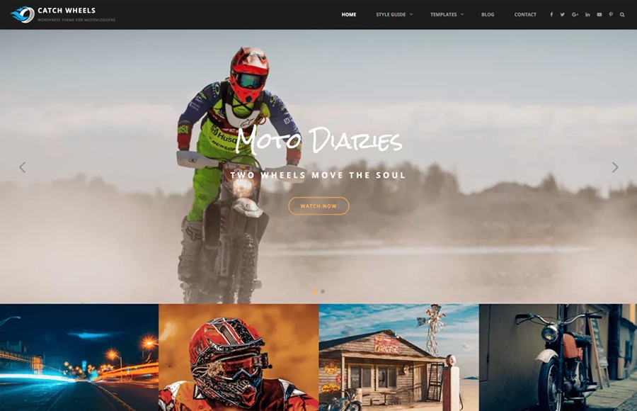 Catch Wheels Free WordPress Theme