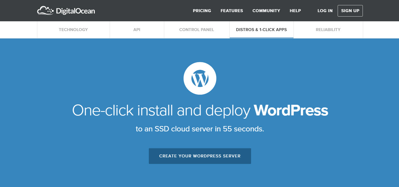 digitalocean wordpress