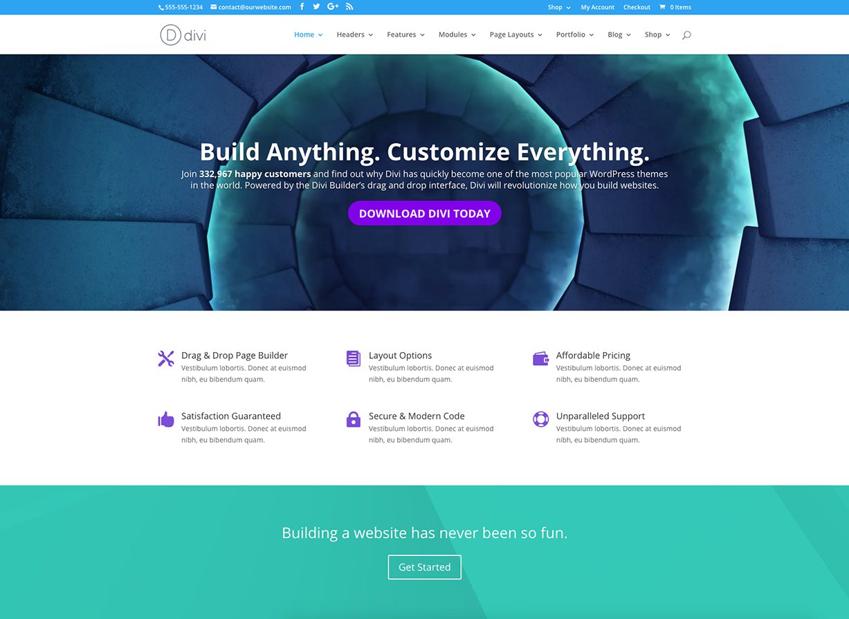 Divi Multiuse WordPress Theme