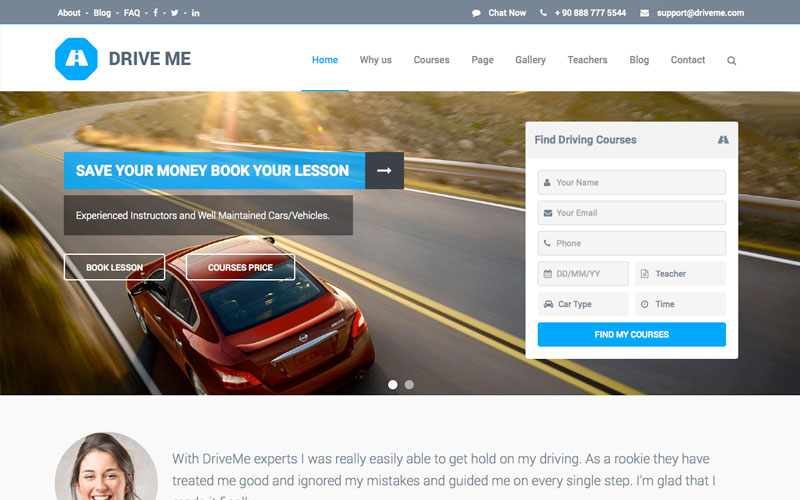 driveme-education-theme