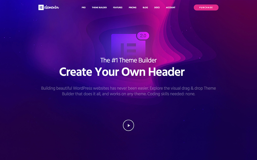 The Elementor Theme Builder