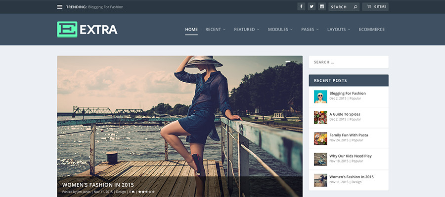 Extra News WordPress Theme