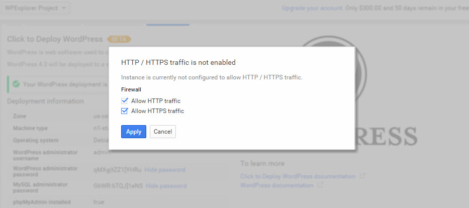 google-cloud-wordpress-013-wordpress allow https traffic