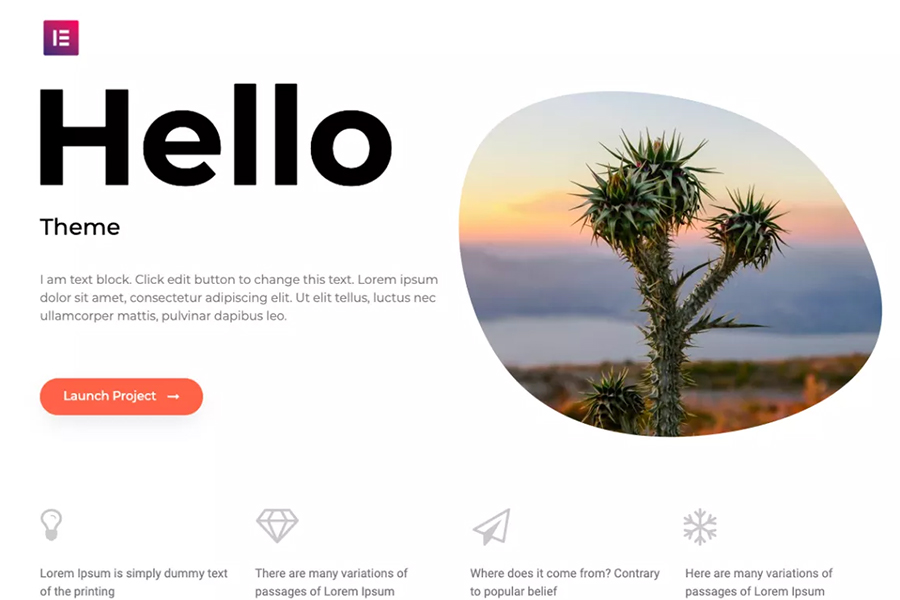 Hello Free WordPress Theme