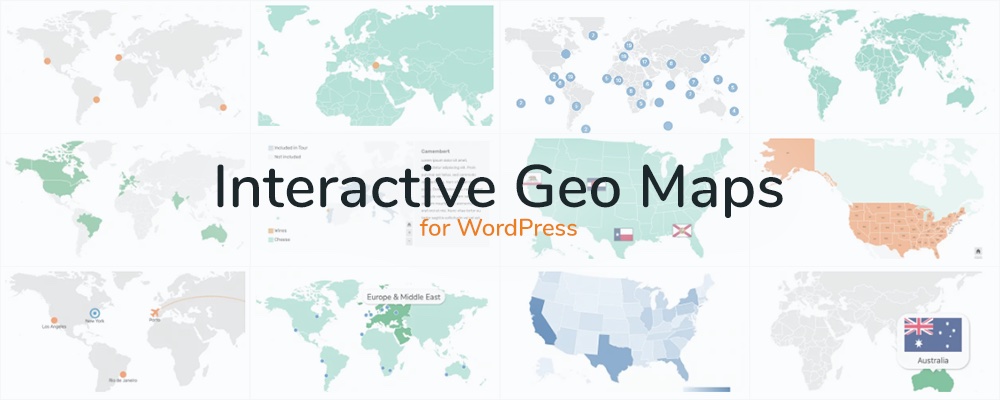 Interactive Geo Maps WordPress Plugin