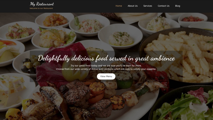 MyRestaurant Theme