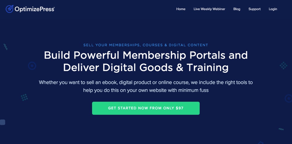 OptimizePress WordPress Membership Plugin