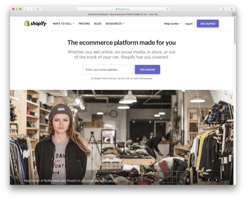 Shopify Website