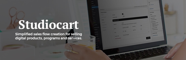 Studiocart WordPress plugin banner