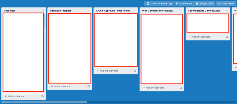 Trello Contributor Example