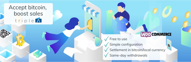 TripleA Download Bitcoin Payment Gateway for WooCommerce