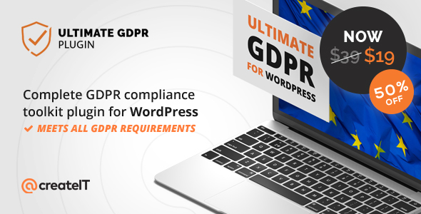 Ultimate GDPR Compliance Toolkit Premium WordPress plugin banner