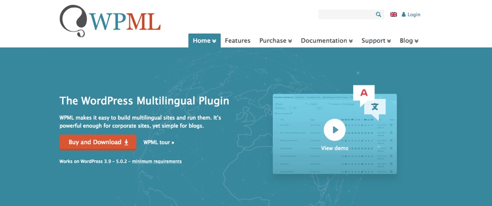 WPML Translation WordPress Plugin