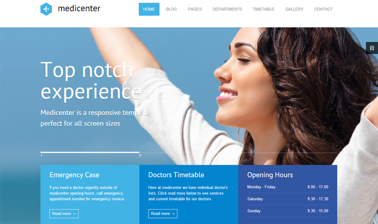 Medicenter Health & Medical WordPress Theme