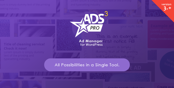 Ads Pro WordPres Plugin