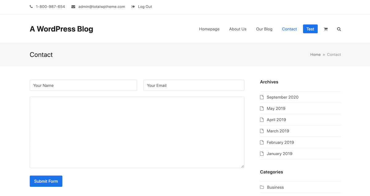 Contact Form 7 Side-by-Side Entry Fields