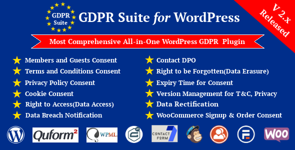 GDPR Compliance Suite Premium WordPress plugin banner