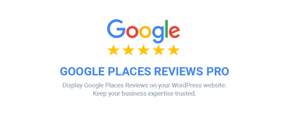 Google Places Reviews Pro WordPress plugin