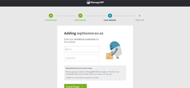 ManageWP WordPress management tool