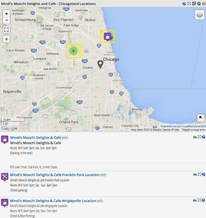 Maps Marker Pro Example of Layers