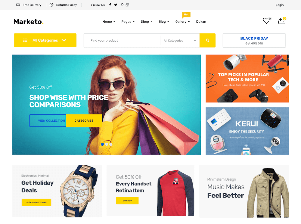 Marketo WordPress theme