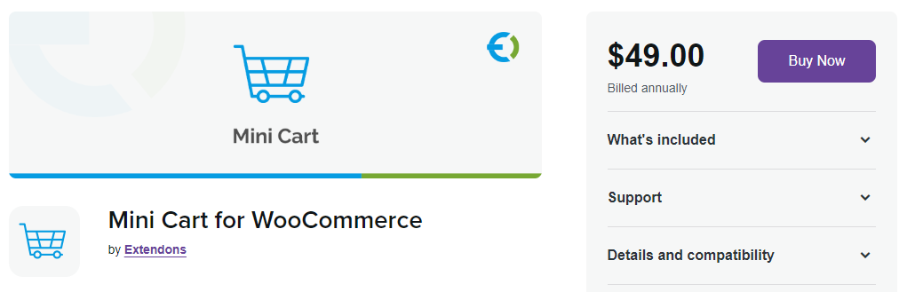Mini Cart for WooCommerce plugin