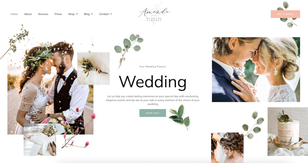 The Wedding Pack premium theme