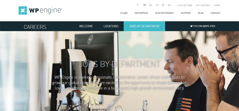 WordPress Jobs WP Engine