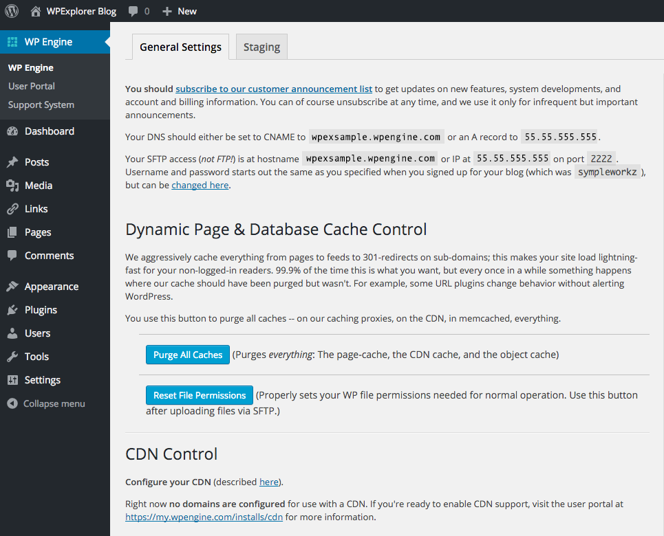 WP Engine Dynamic Caching