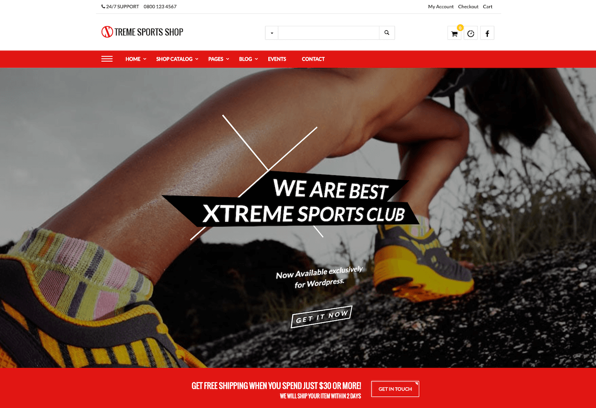 Xtreme Sports Theme