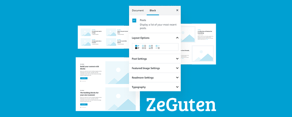 ZeGuten Blocks for Gutenberg