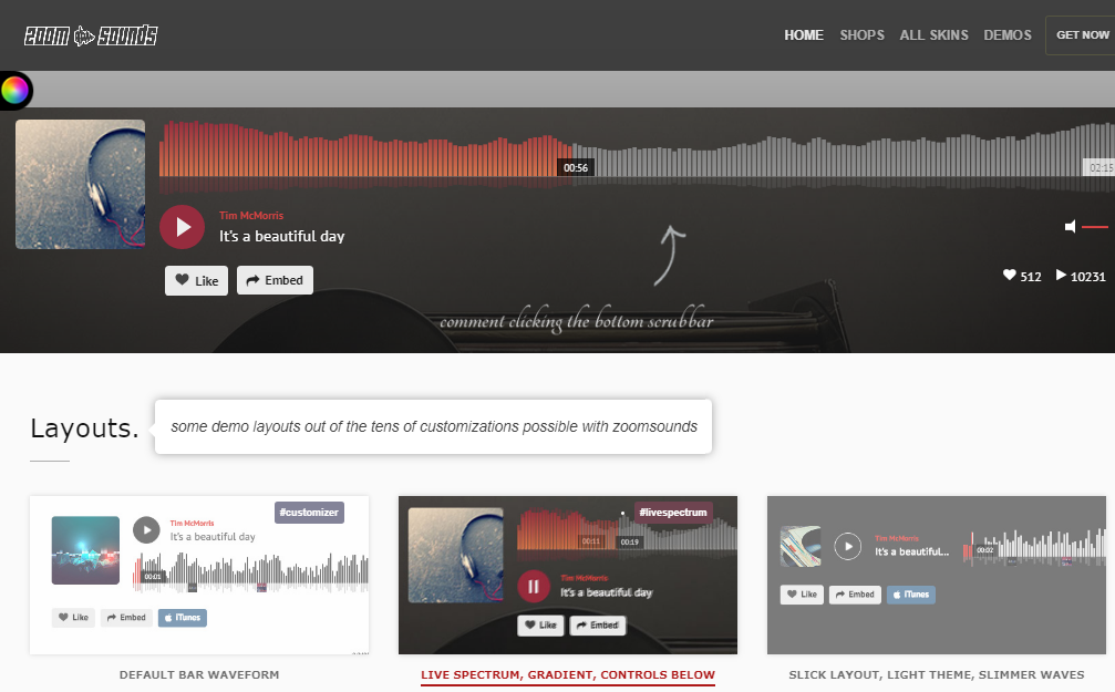 zoomsounds wordpress music plugin