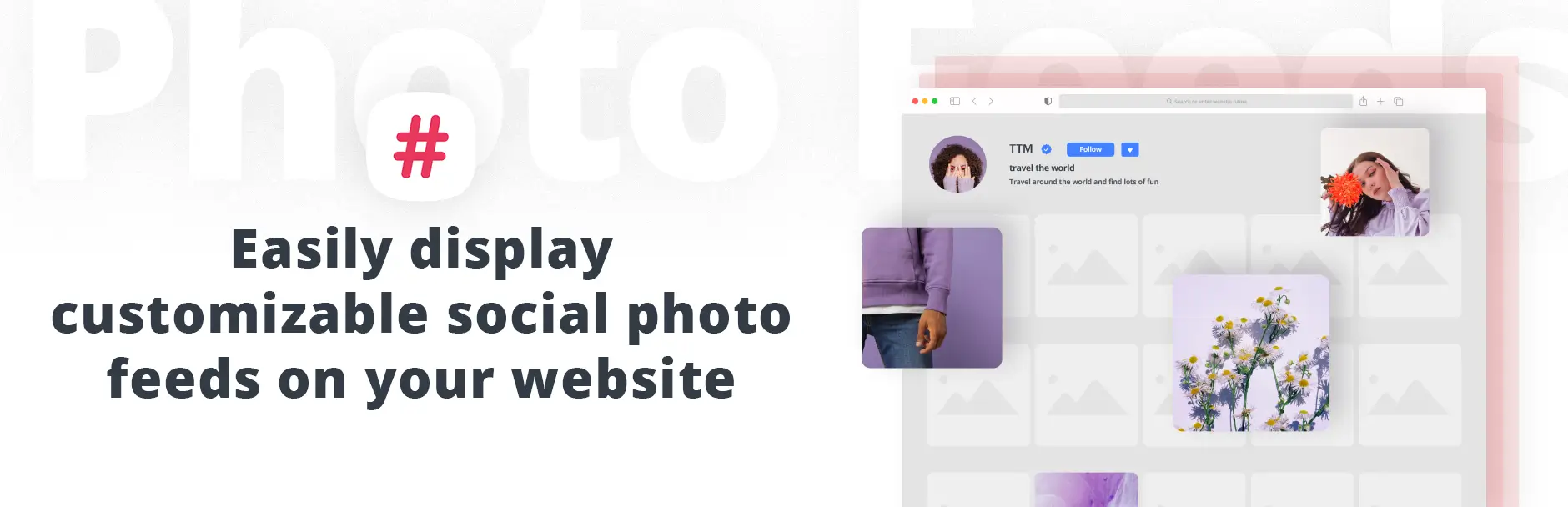 10Web Social WordPress plugin banner