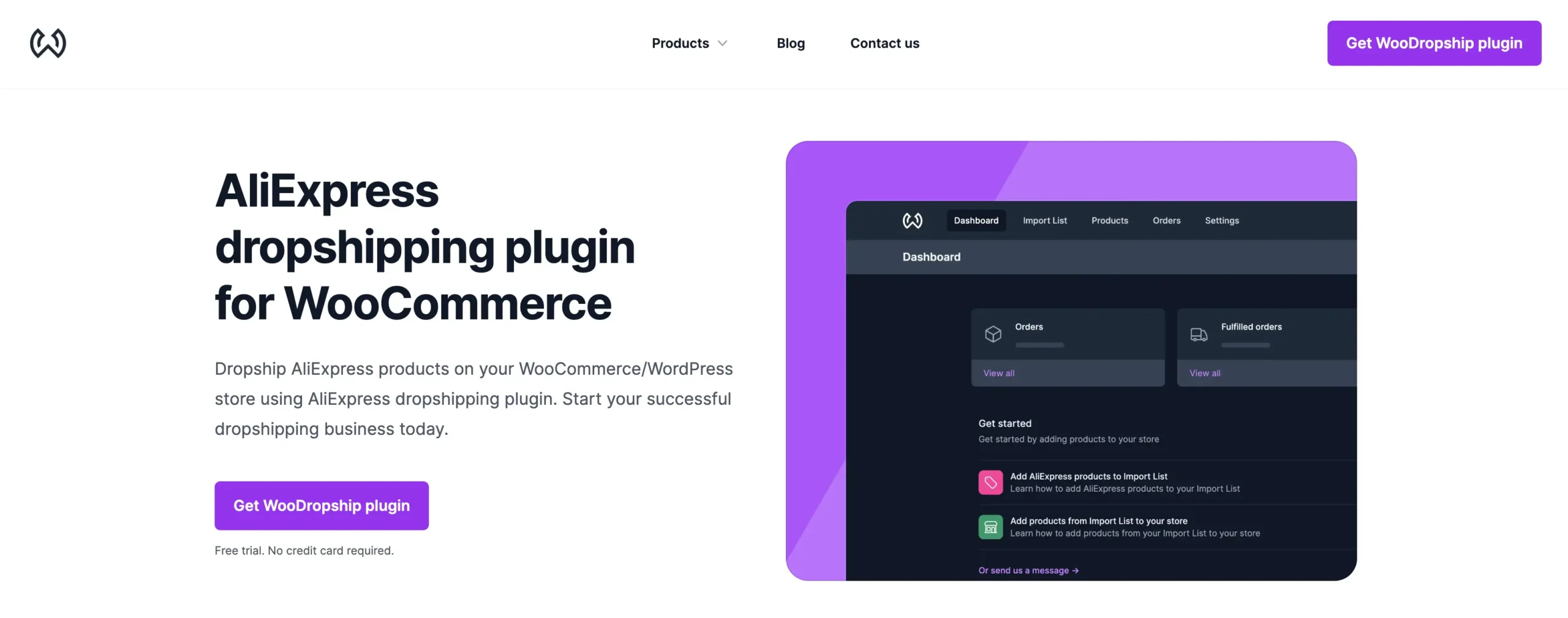 WooDropship WordPress plugin banner